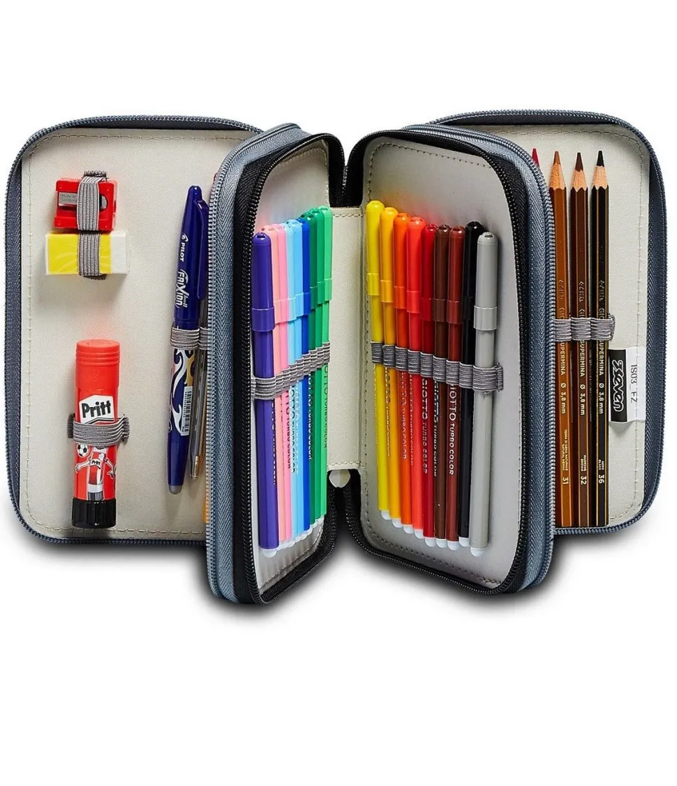 astuccio_scuola__zip_fedez_x_seven_grigio_4.webp Cheap Seven Astuccio scuola 3 zip Fedez x Grigio