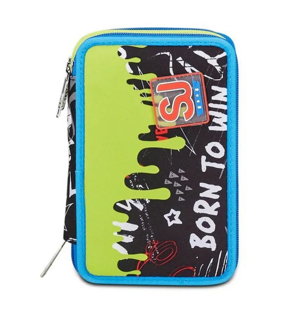 astuccio_scuola__zip_sj_born_to_fun_5.webp Sale Sj Gang Astuccio scuola 3 zip SJ Born To Fun BornToFun