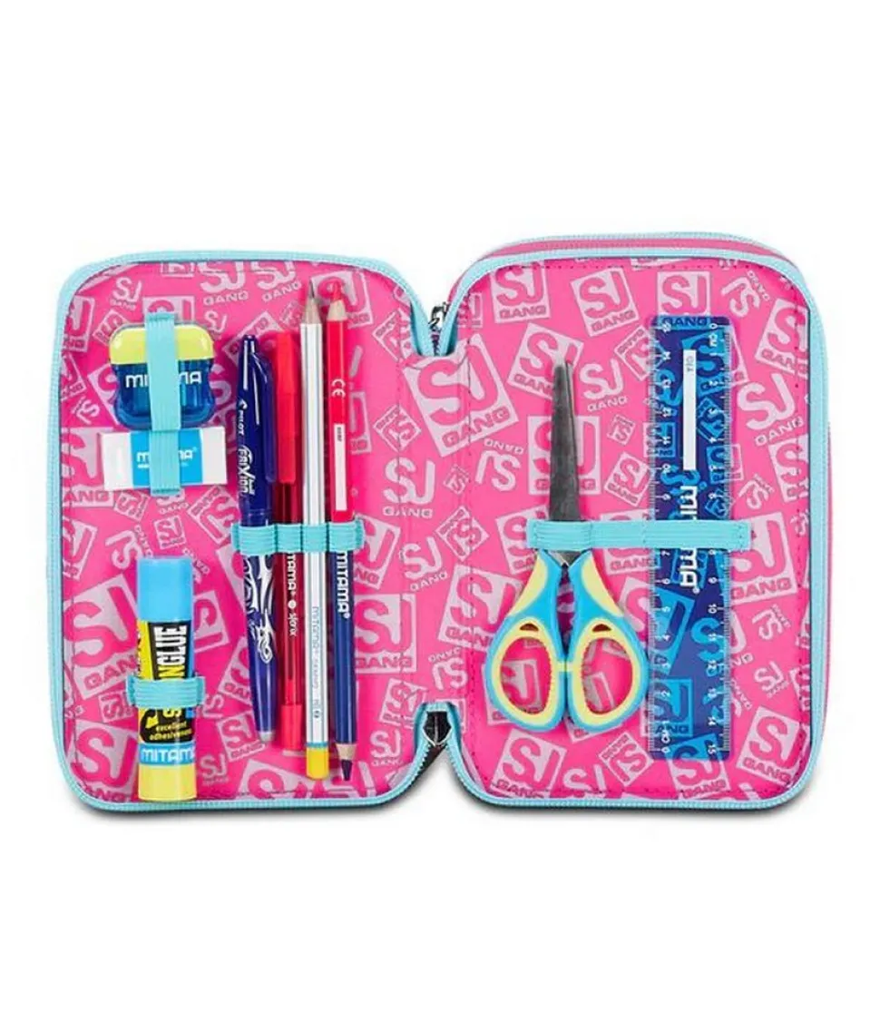 astuccio_scuola__zip_sj_pinkfur_2.webp Best Sale Sj Gang Astuccio scuola 3 zip SJ Pinkfur