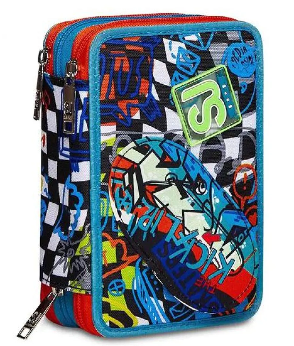Cheap Sj Gang Astuccio scuola 3 zip SJ Trickflip Boy TrickflipBoy