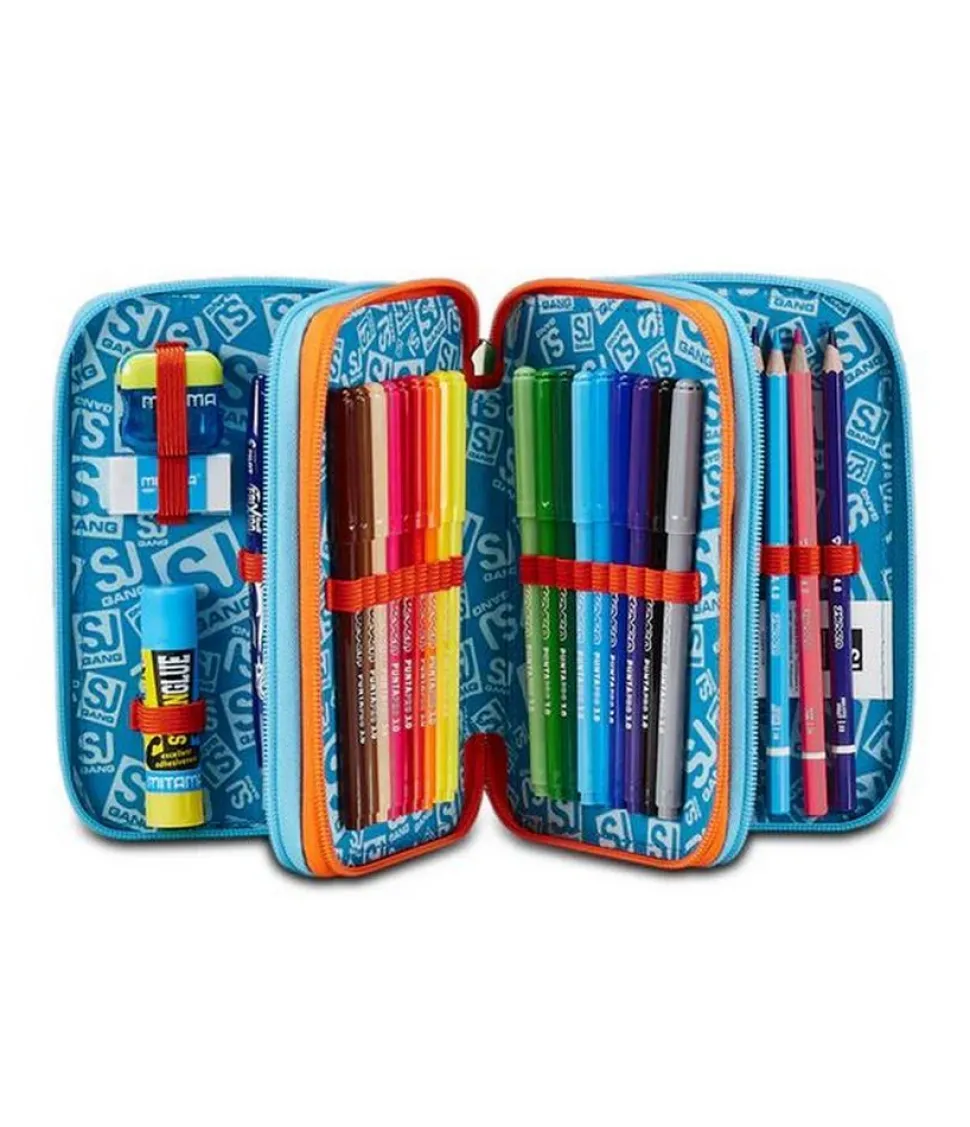 Flash Sale Sj Gang Astuccio scuola 3 zip SJ Trickyled