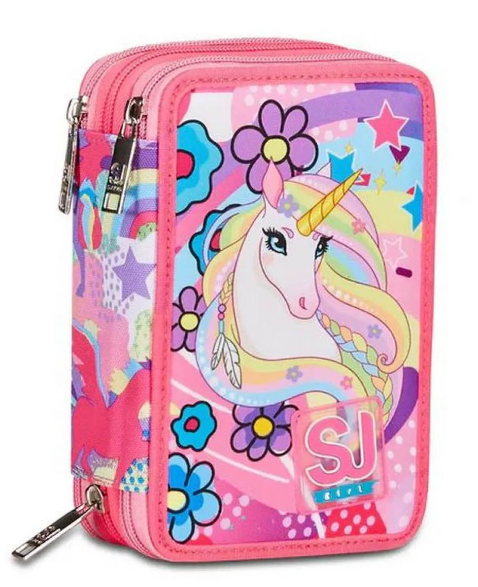 Best Sale Sj Gang Astuccio scuola 3 zip SJ Unibraid