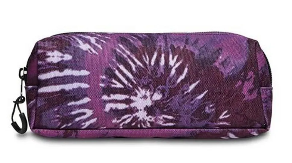Shop Invicta Astuccio scuola Square Pencil Bag Tie Dye Purple TieDyePurple