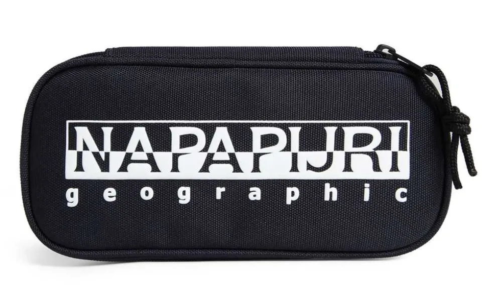 Outlet Napapijri Astuccio scuola Happy PO 3 Blu Marine BluMarine