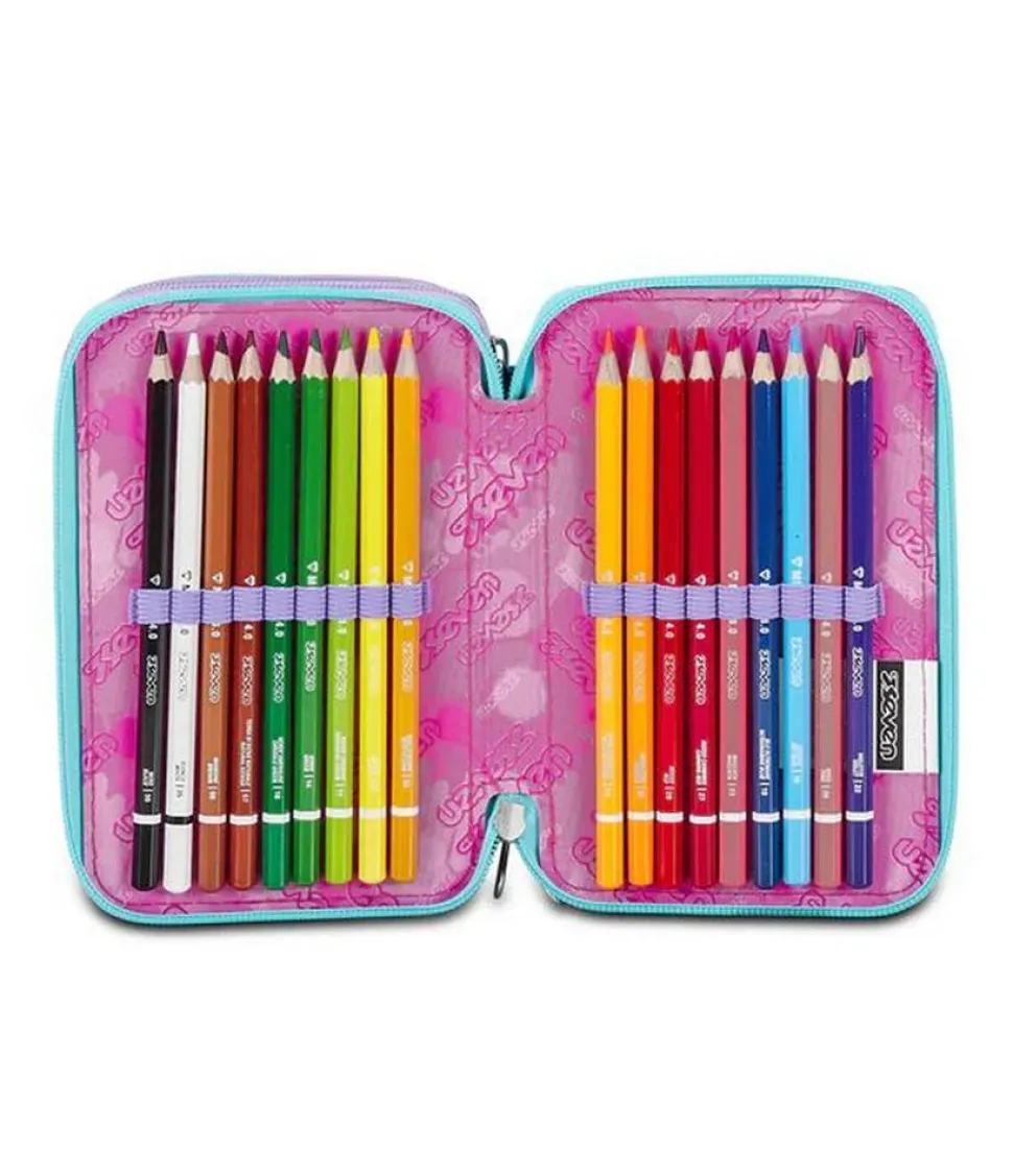 astuccio_scuola_seven__zip_crystal_purple_4.webp Outlet Seven Astuccio scuola 3 zip Crystal Purple CrystalPurple