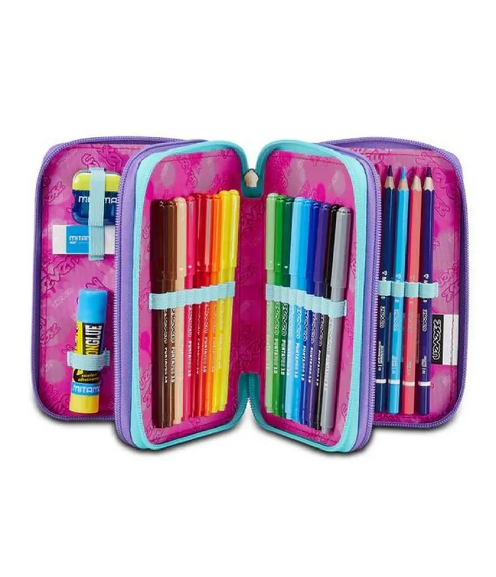 Hot Seven Astuccio scuola 3 zip Custom Cloud CustomCloud