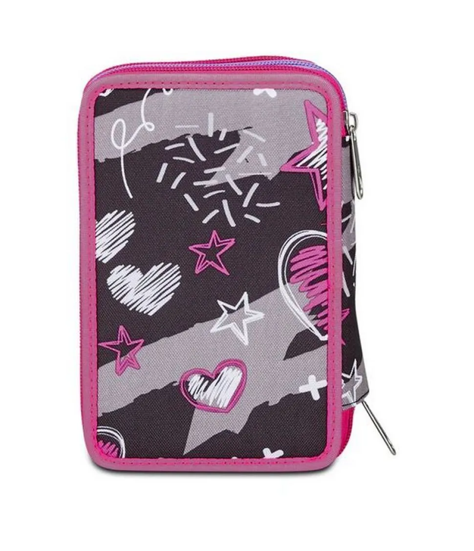 astuccio_scuola_seven__zip_draft_heart_6.webp Clearance Seven Astuccio scuola 3 zip Draft Heart DraftHeart