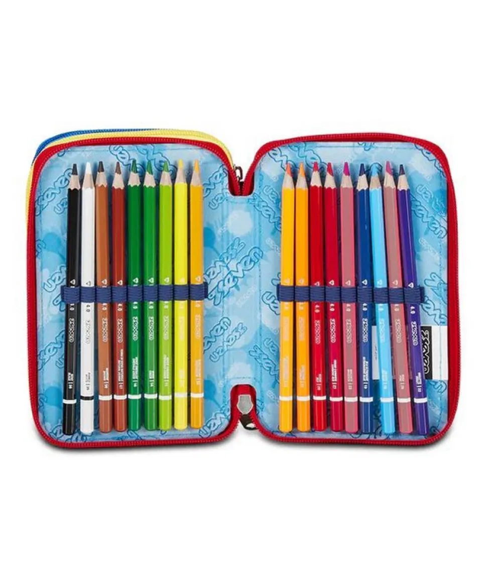 astuccio_scuola_seven__zip_mark_on_boy_4.webp Discount Seven Astuccio scuola 3 zip Mark On Boy MarkOnBoy