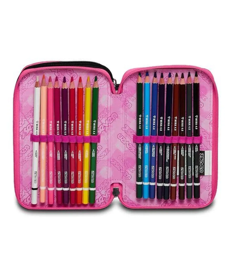 astuccio_scuola_seven__zip_zipper_glamy_4.webp Shop Seven Astuccio scuola 3 zip Zipper Glamy ZipperGlamy