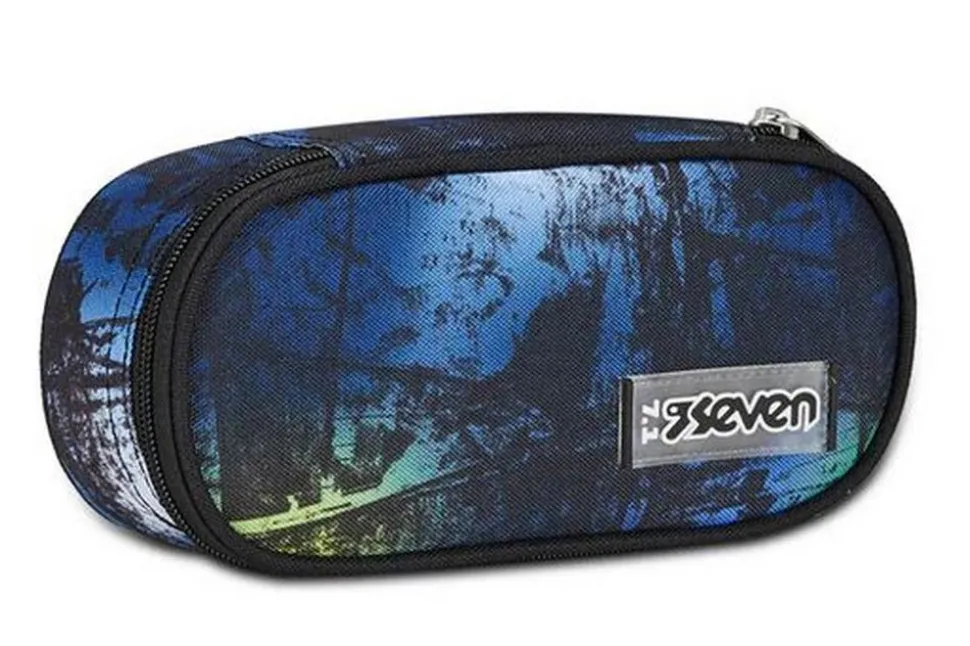 Online Seven Astuccio scuola Round Plus Freethink Boy Ocean blue OceanBlue