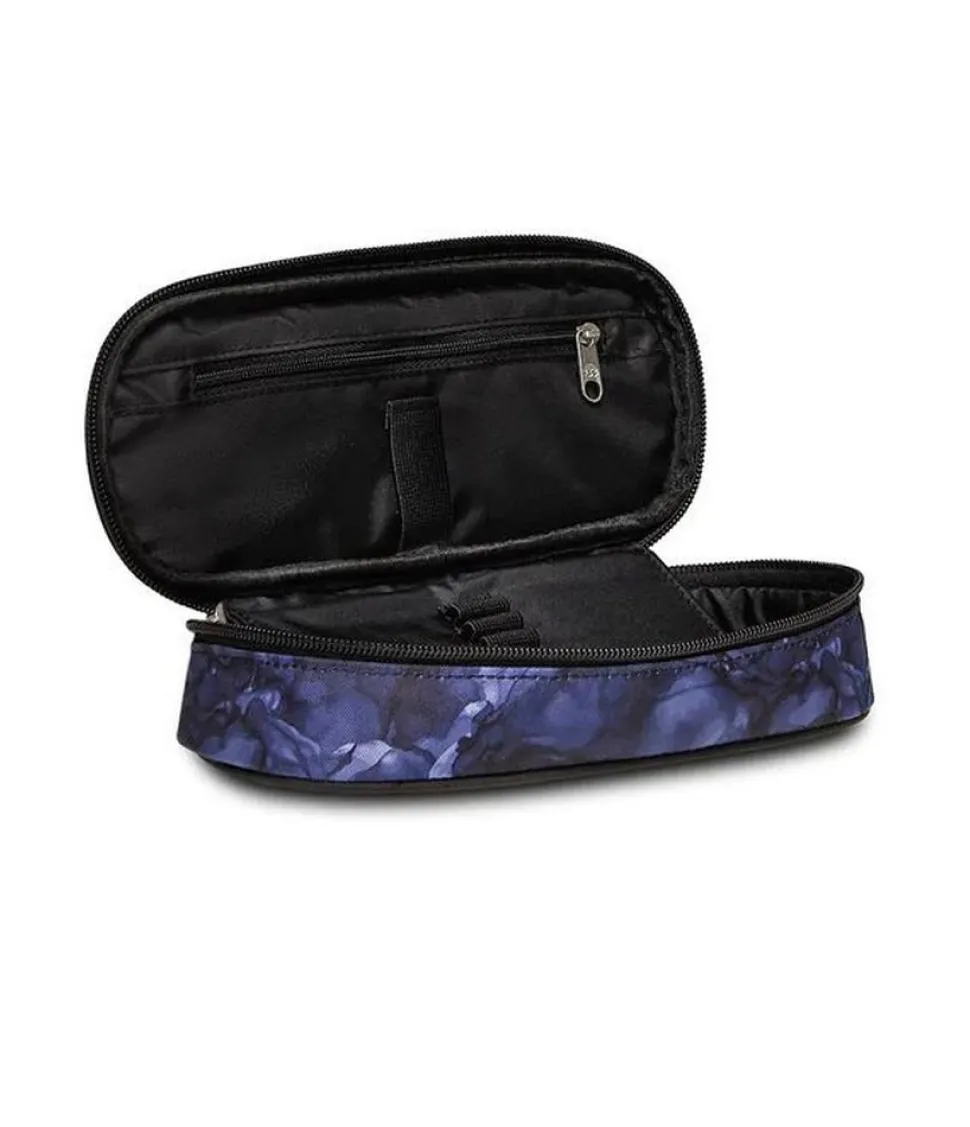 Best Sale Seven Astuccio scuola Round Plus The Double Blue Deep BlueDeep
