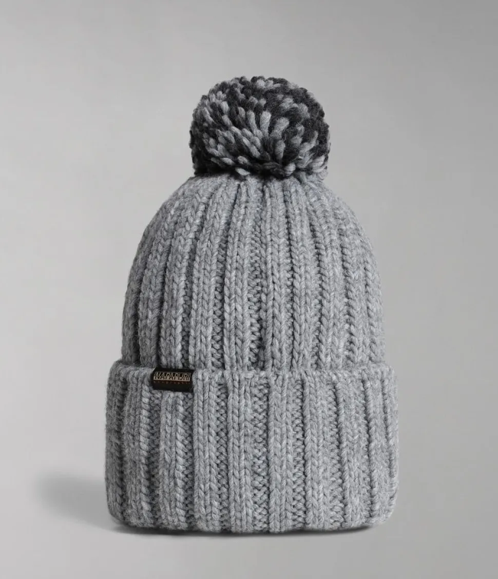 berretto_donna_napapijri_semiury_w_grigio_2.webp Discount Napapijri Berretto donna Semiury W Grigio