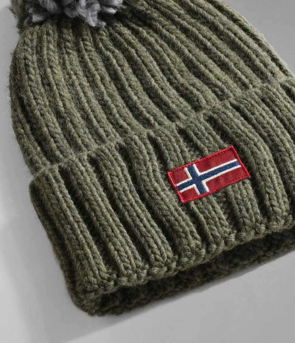berretto_donna_napapijri_semiury_w_verde_3.webp Flash Sale Napapijri Berretto donna Semiury W Verde