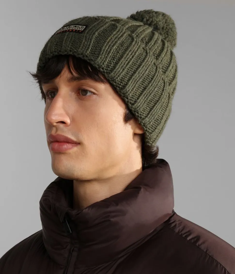 Cheap Napapijri Berretto Fea Verde