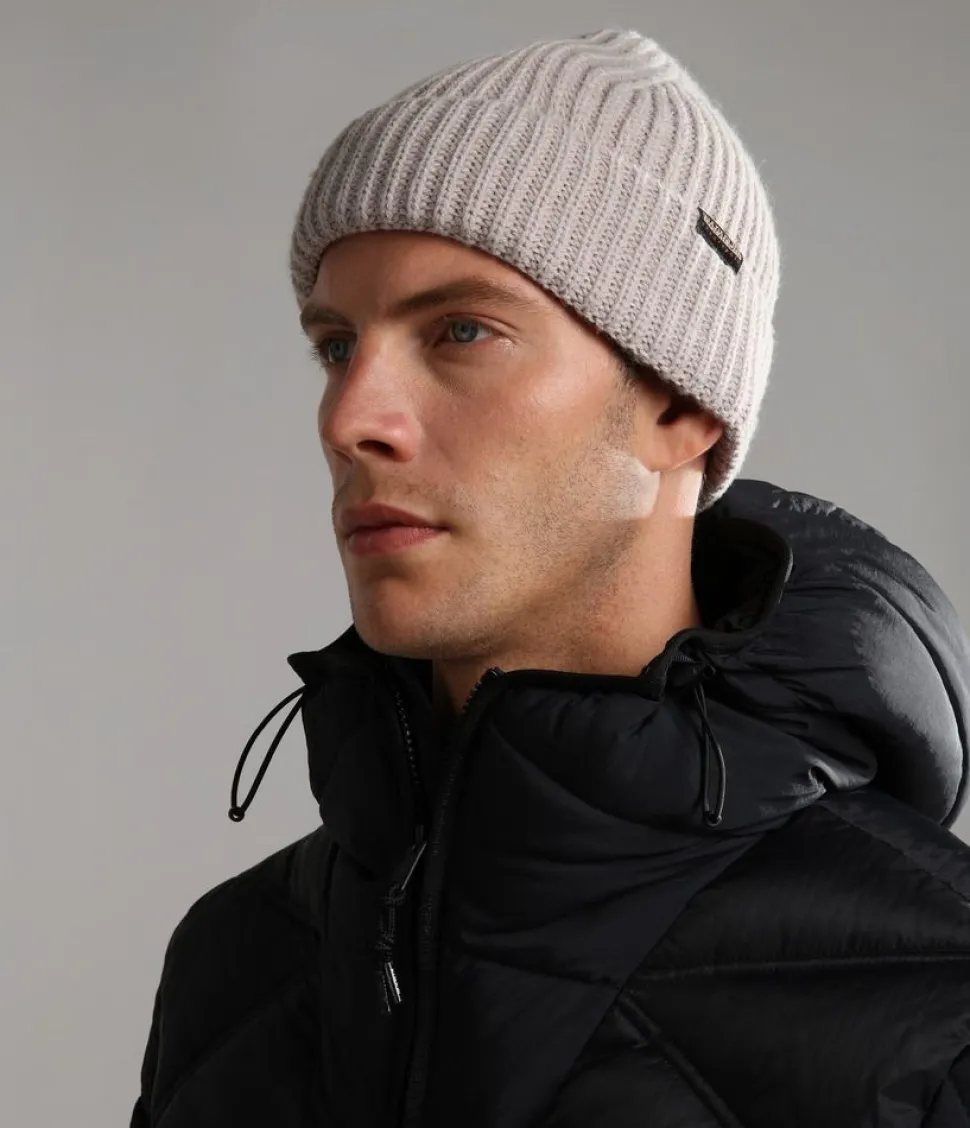 Fashion Napapijri Berretto Foli Beige