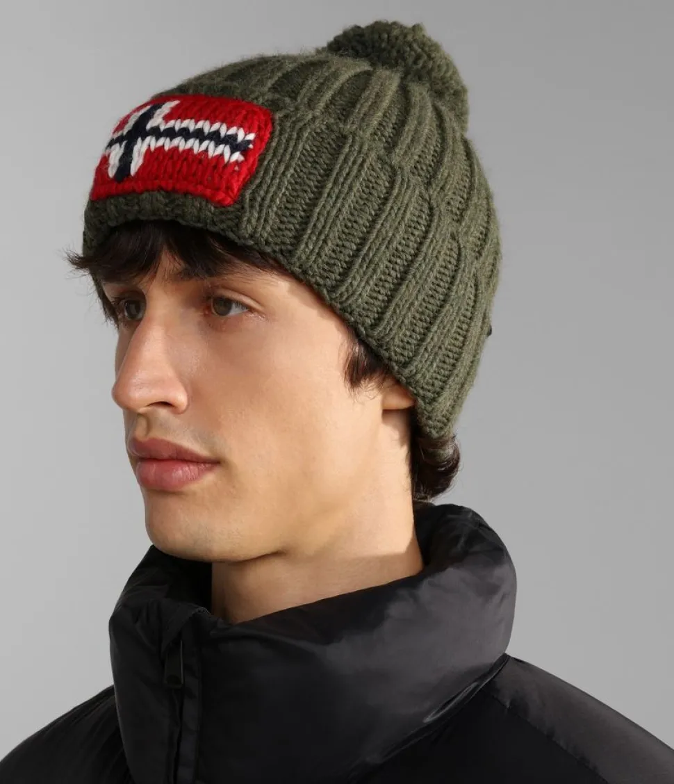 Cheap Napapijri Berretto Semiury Verde