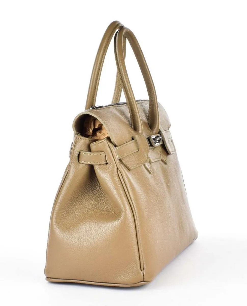 Shop Pronto Moda Borsa a mano 20160 Taupe