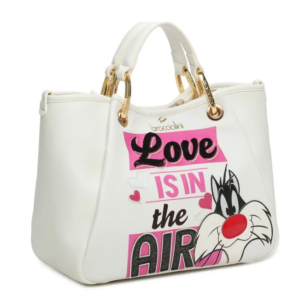 Cheap Braccialini Borsa a mano Amy Looney Tunes