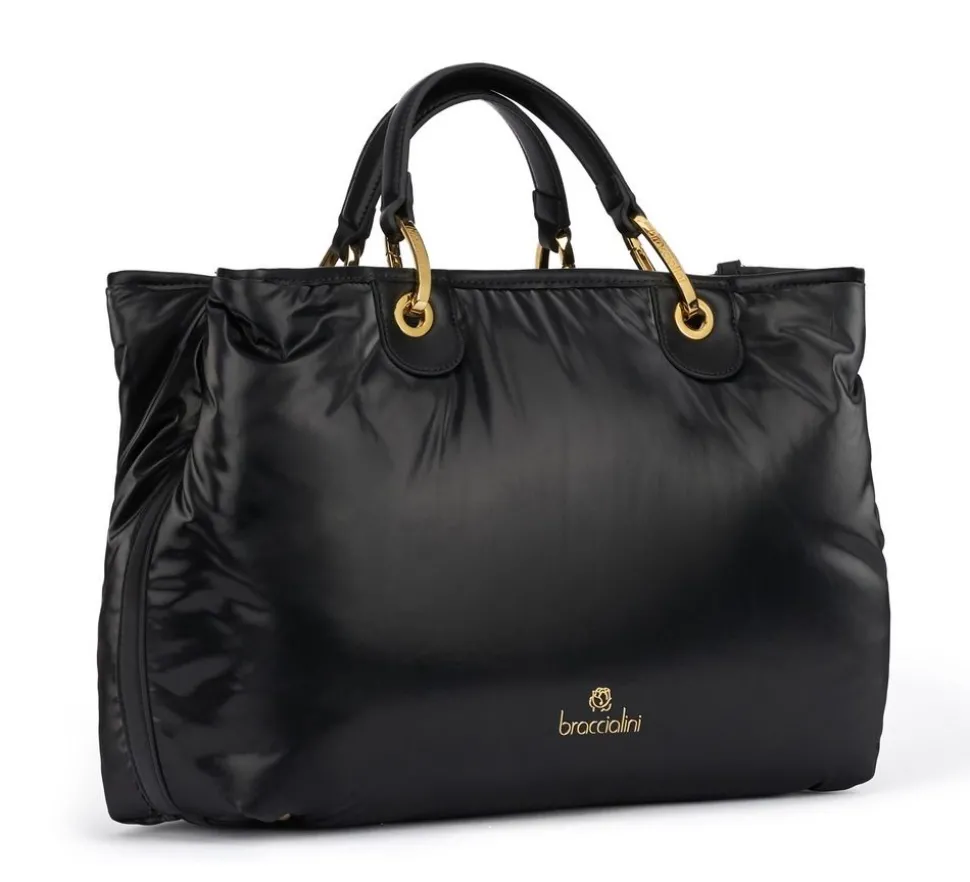 borsa_a_mano_braccialini_beth_puffy_nera_2.webp Flash Sale Braccialini Borsa a mano Beth Puffy Nera Nero