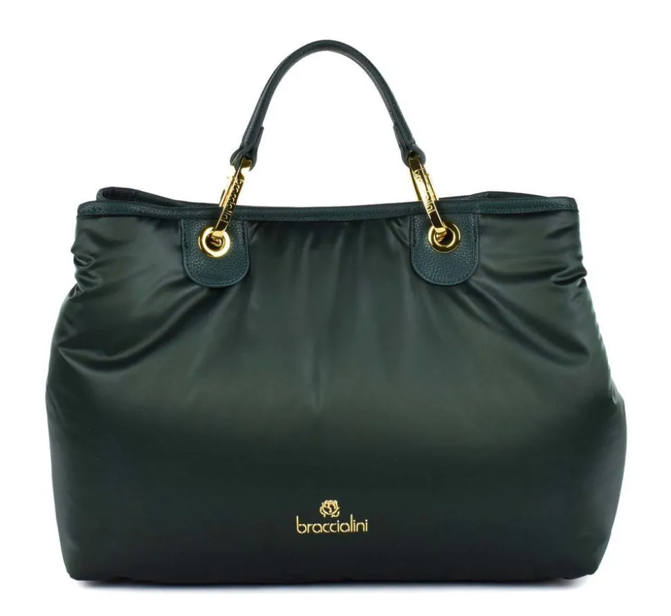 Cheap Braccialini Borsa a mano Beth Puffy Verde