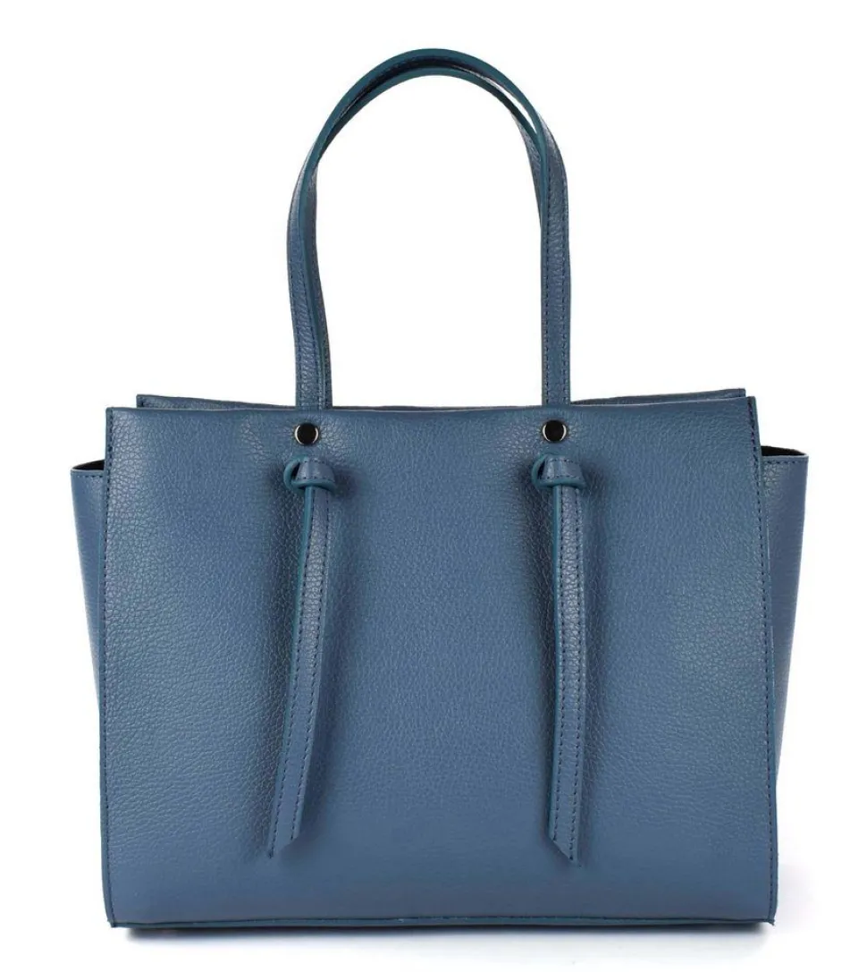 New Pronto Moda Borsa a mano e tracolla 20098 Azzurra Azzurro