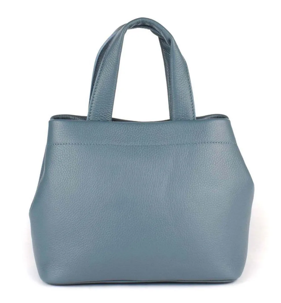 Hot Pronto Moda Borsa a mano e tracolla 20139 Azzurro
