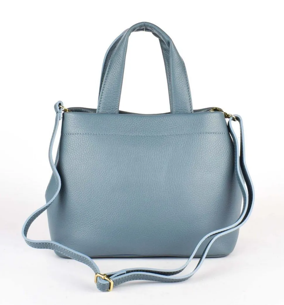 Hot Pronto Moda Borsa a mano e tracolla 20139 Azzurro