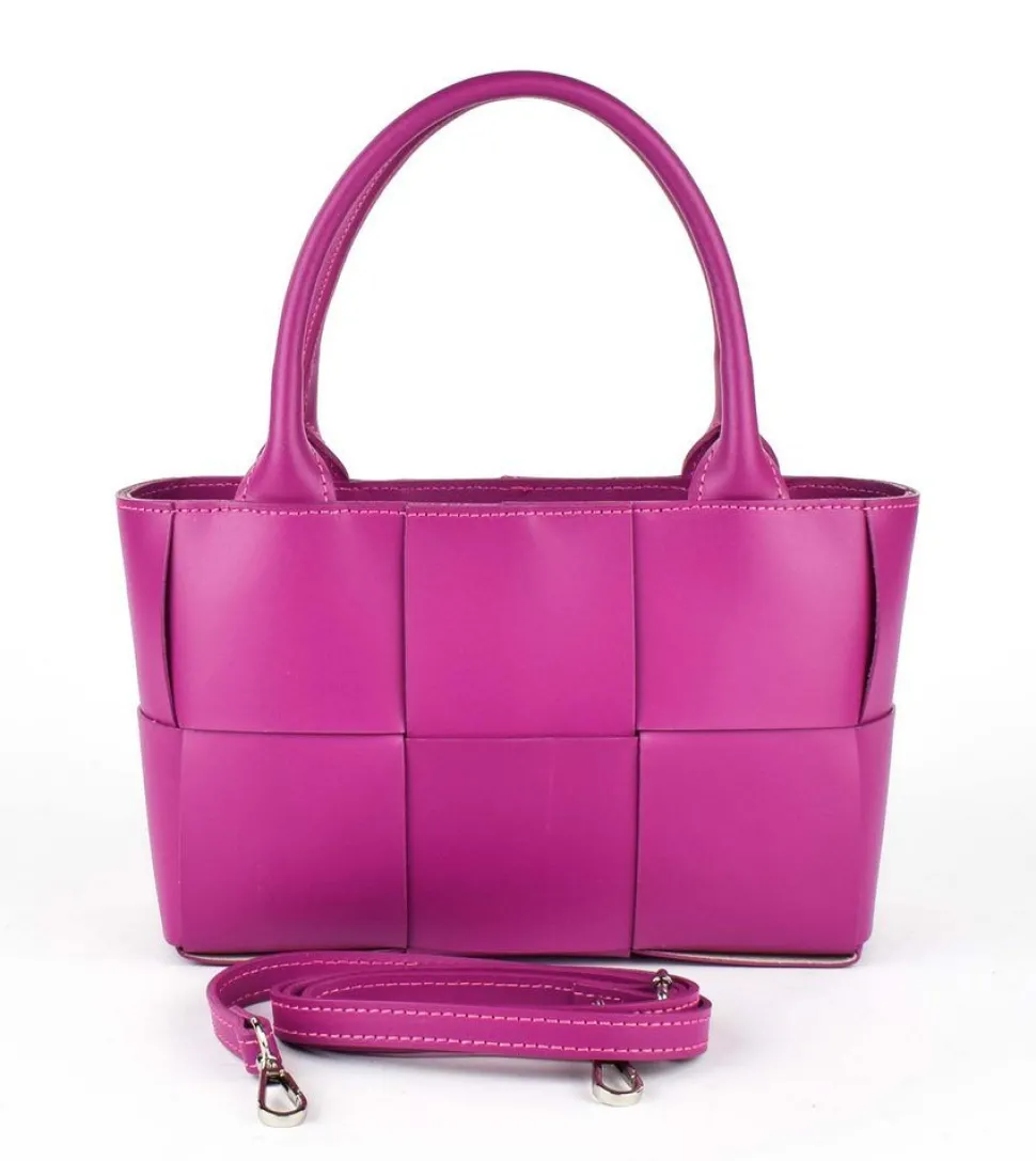New Pronto Moda Borsa a mano e tracolla 20124 Magenta