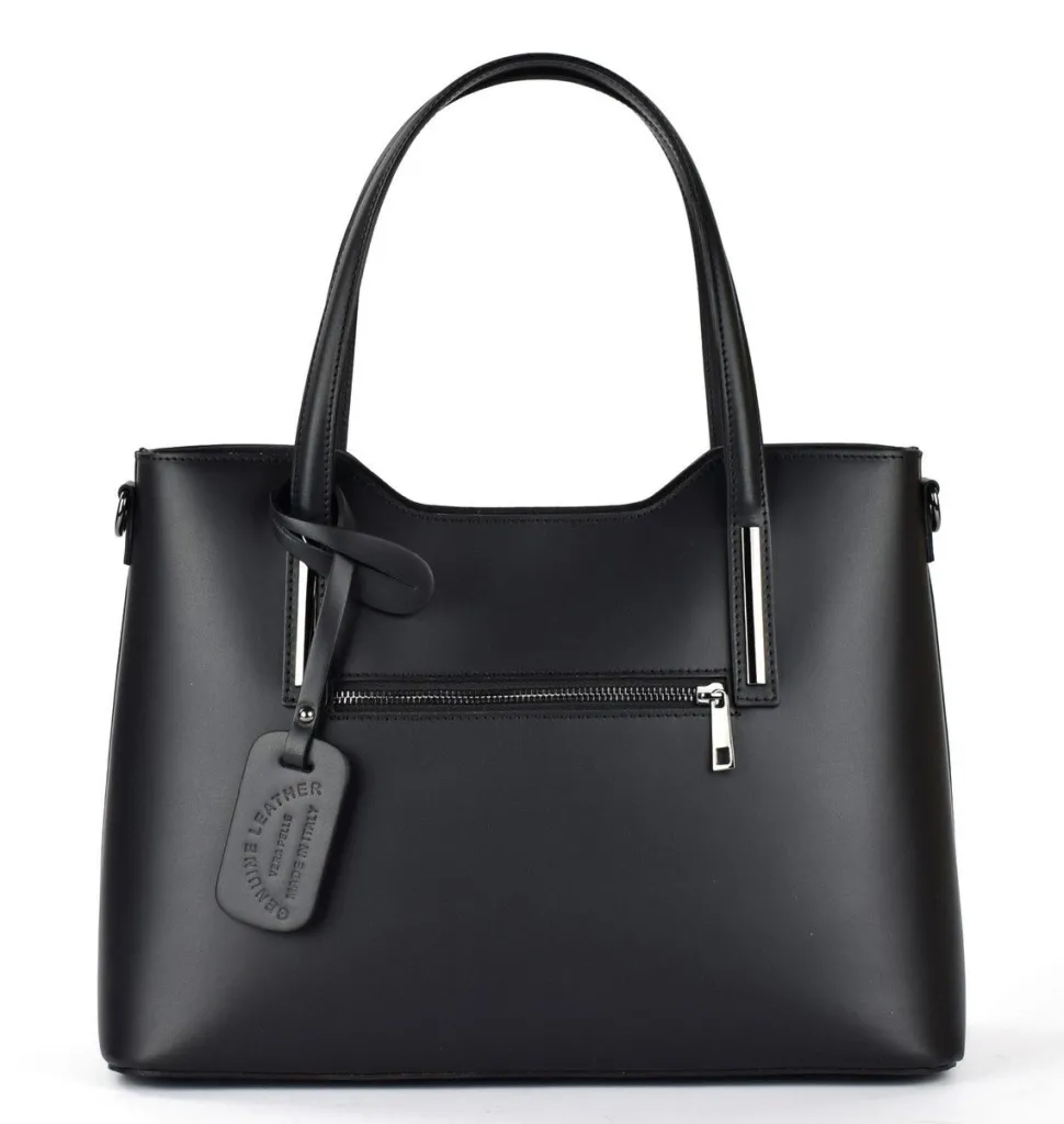 borsa_a_mano_e_tracolla__nera_3-4.webp Discount Pronto Moda Borsa a mano e tracolla 20083 Nera