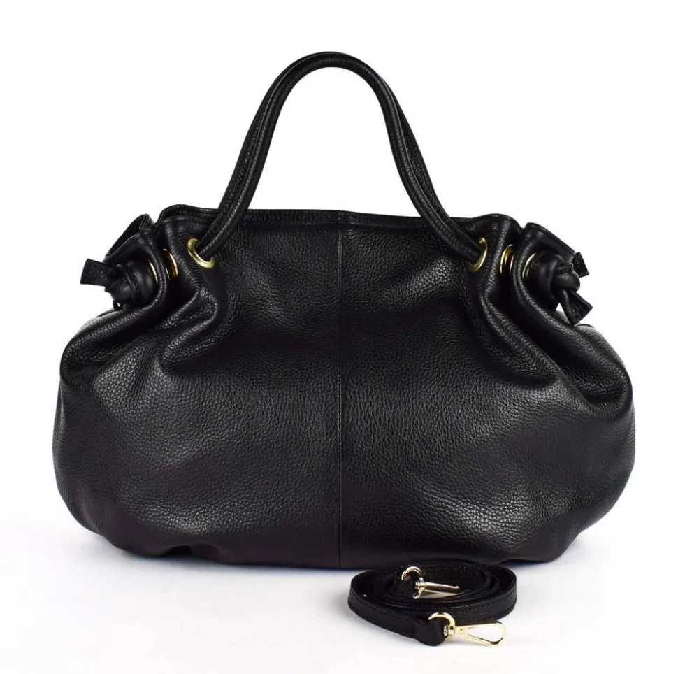 borsa_a_mano_e_tracolla__nera_3.webp Clearance Pronto Moda Borsa a mano e tracolla 20178 Nera Nero
