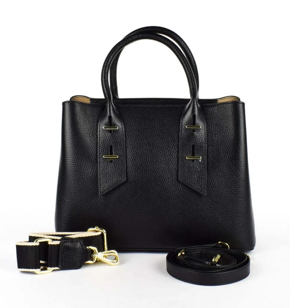 borsa_a_mano_e_tracolla__nero_3-4.webp Fashion Pronto Moda Borsa a mano e tracolla 20170 Nero