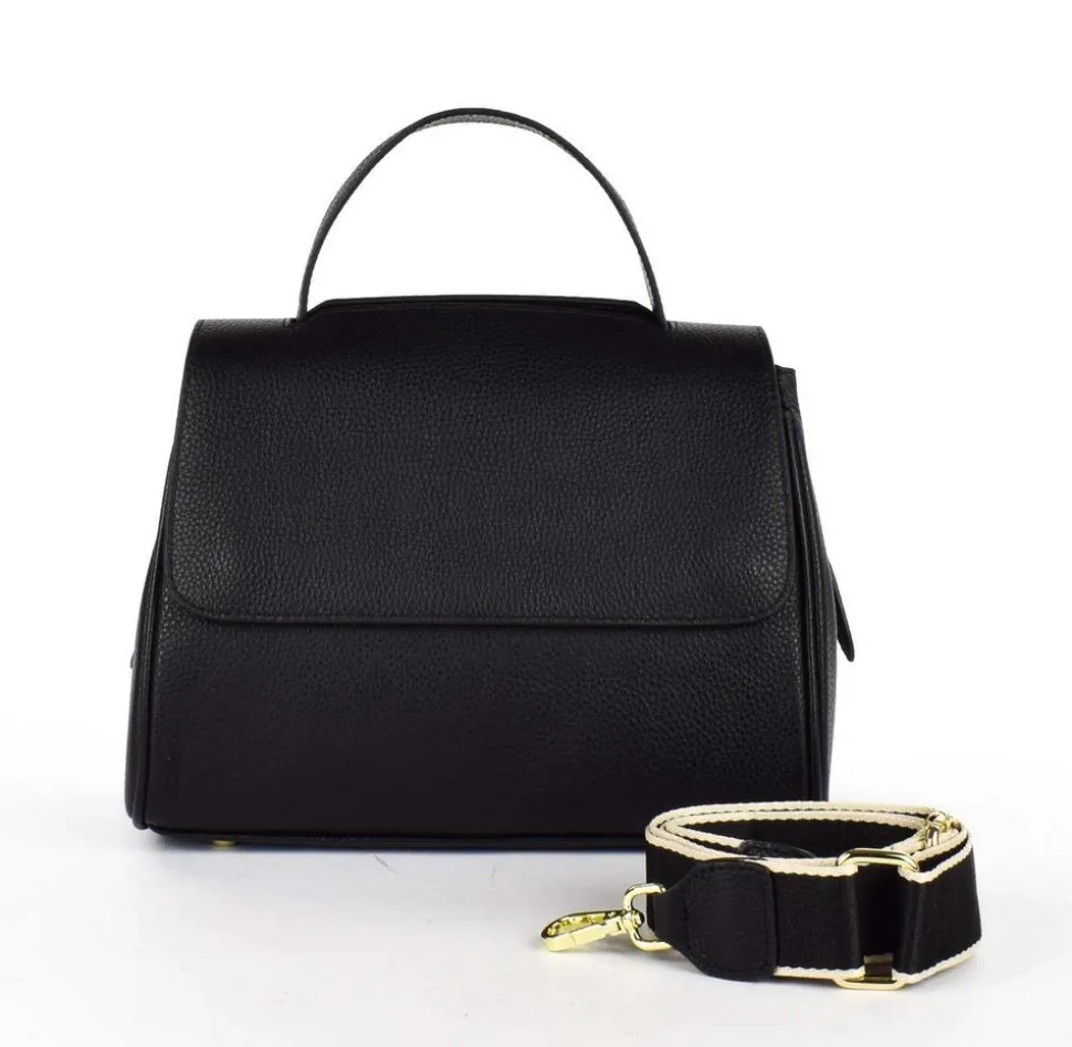 borsa_a_mano_e_tracolla__nero_3-6.webp New Pronto Moda Borsa a mano e tracolla 20164 Nero
