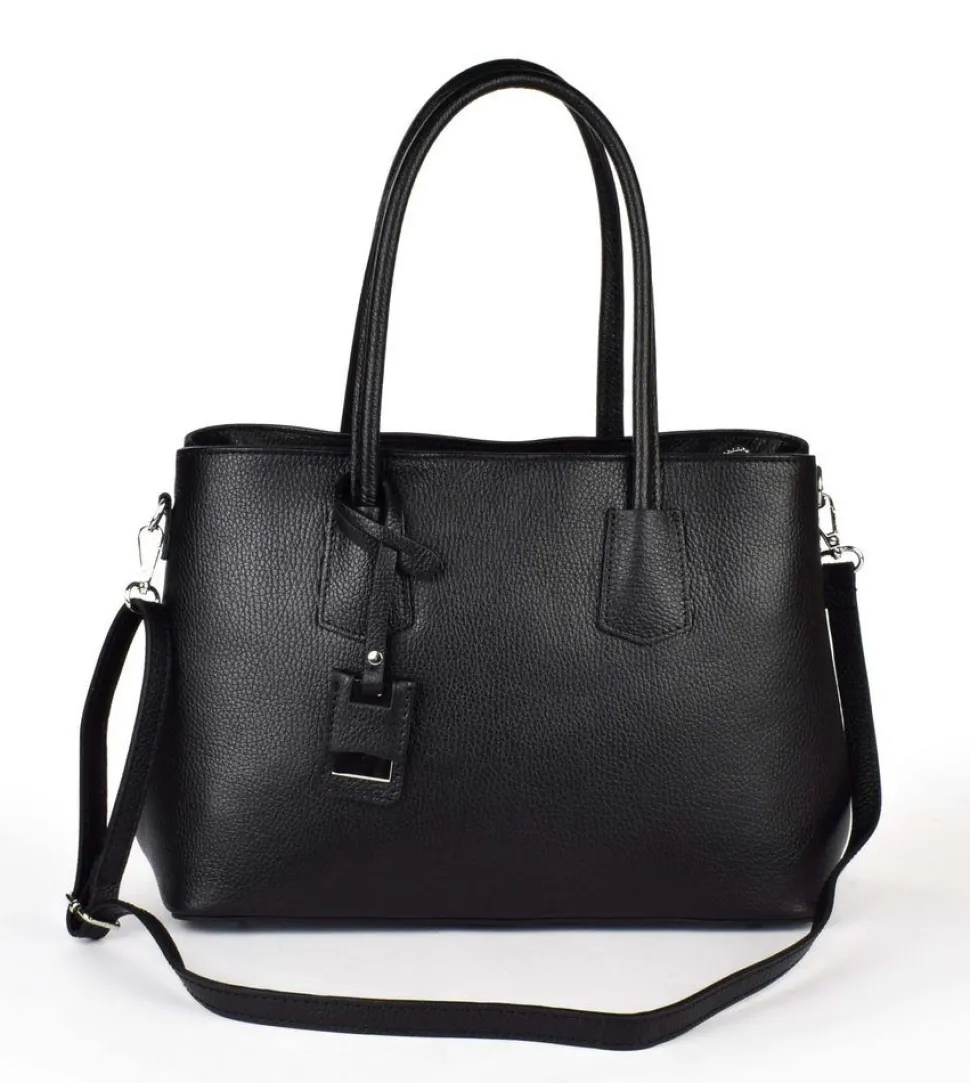 borsa_a_mano_e_tracolla__nero_3.webp Hot Pronto Moda Borsa a mano e tracolla 20154 Nero