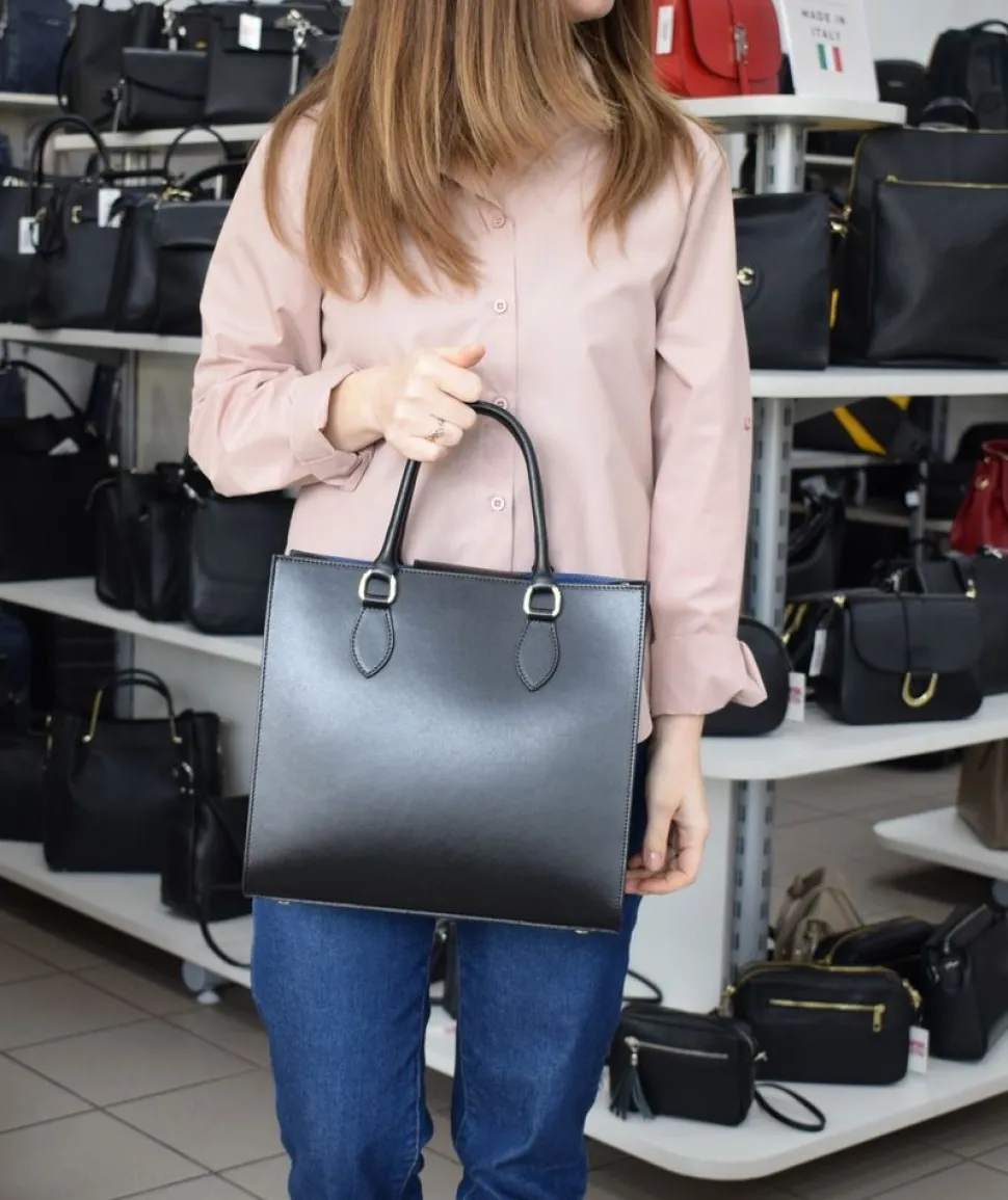 borsa_a_mano_e_tracolla__nero_4-10.webp Outlet Pronto Moda Borsa a mano e tracolla 20127 Nero