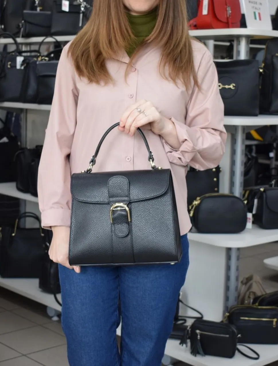 borsa_a_mano_e_tracolla__nero_4-5.webp Best Sale Pronto Moda Borsa a mano e tracolla 20162 Nero