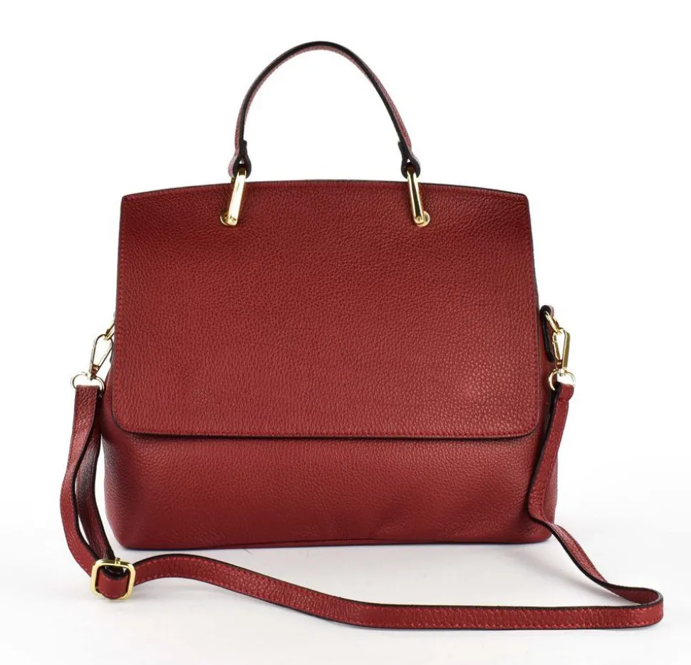 Discount Pronto Moda Borsa a mano e tracolla 20114 Rosso Scuro RossoScuro
