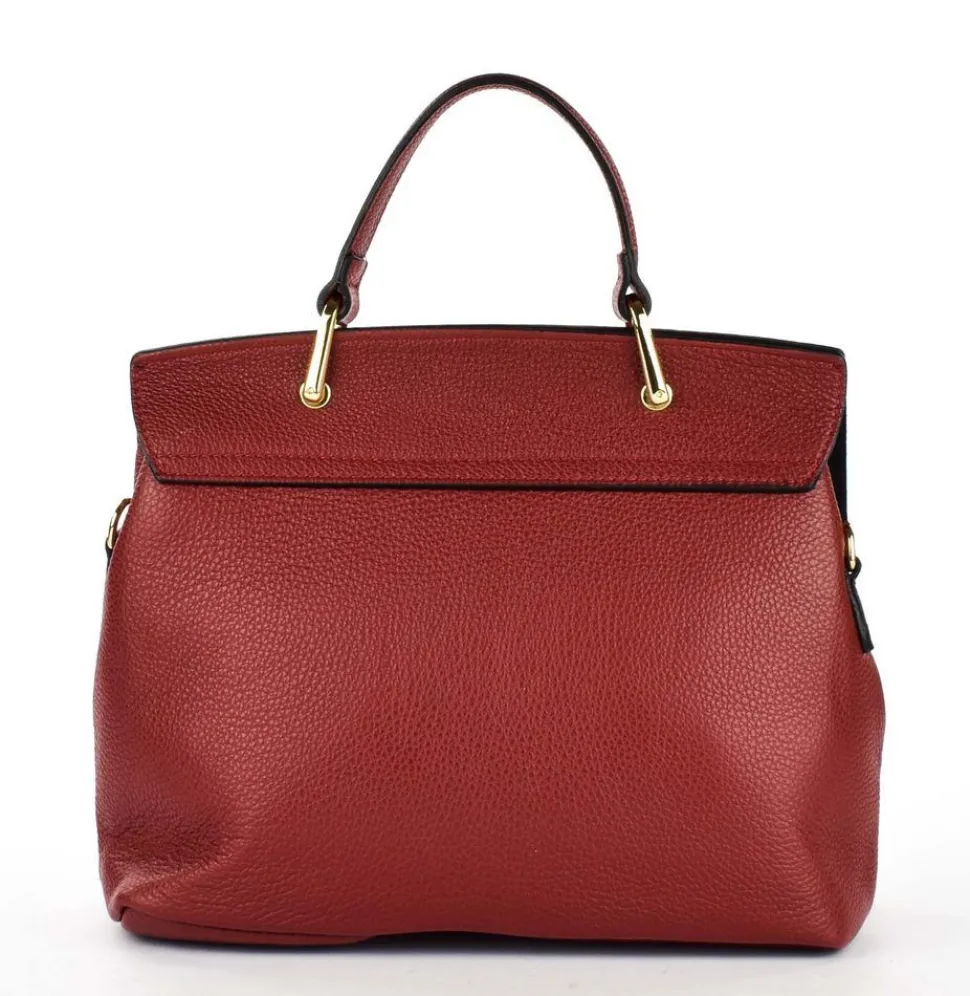 borsa_a_mano_e_tracolla__rosso_scuro_3.webp Discount Pronto Moda Borsa a mano e tracolla 20114 Rosso Scuro RossoScuro