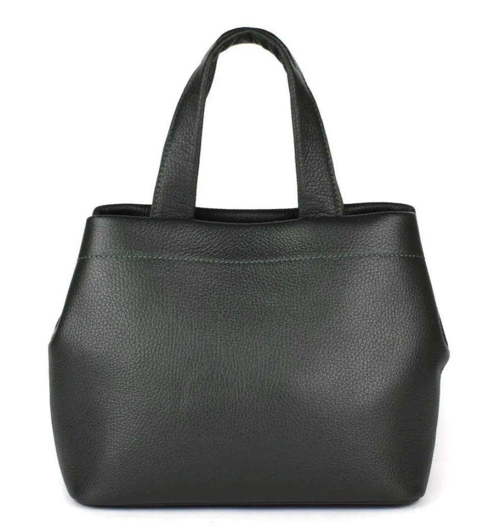 Outlet Pronto Moda Borsa a mano e tracolla 20139 Verde