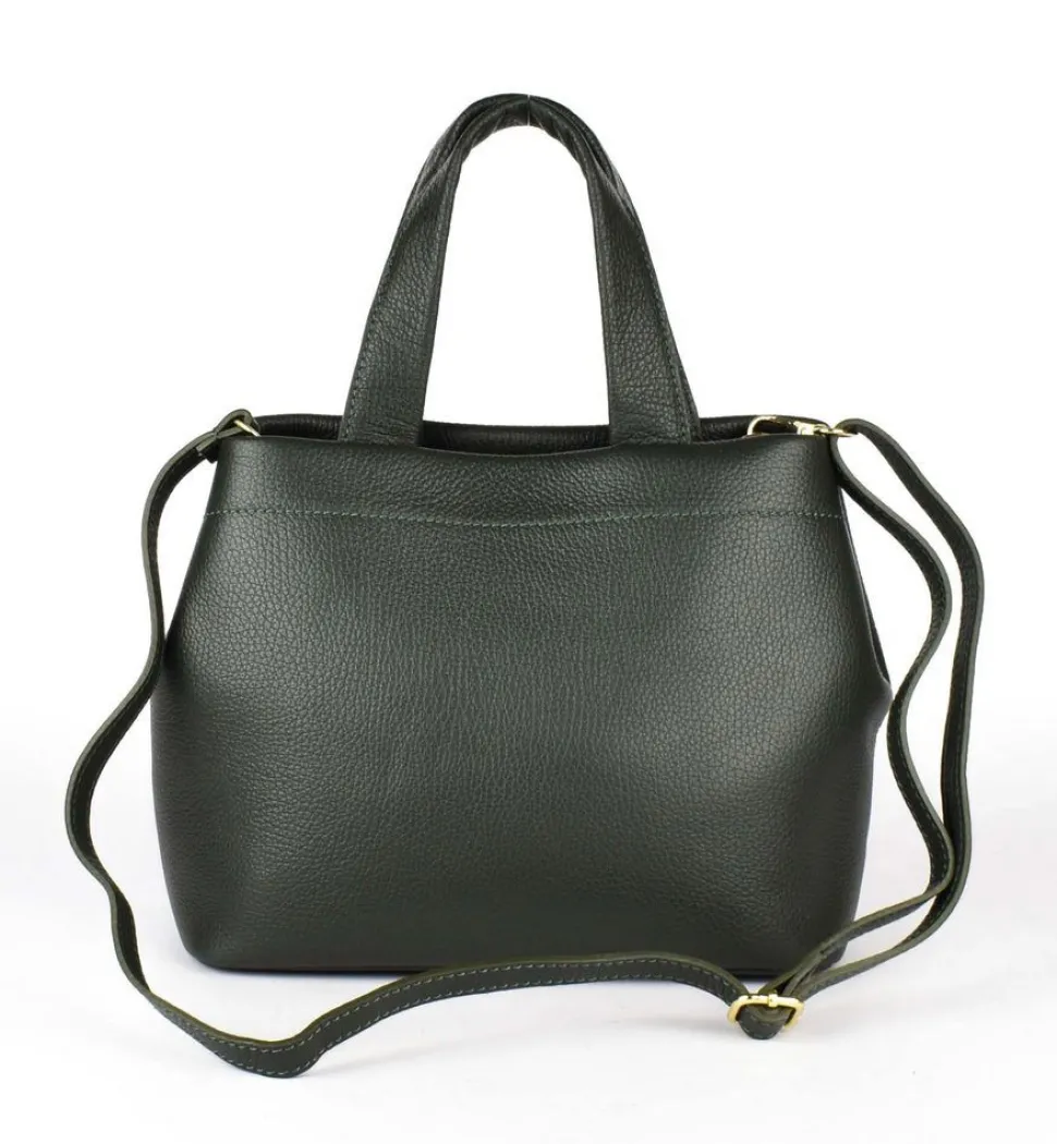 Outlet Pronto Moda Borsa a mano e tracolla 20139 Verde