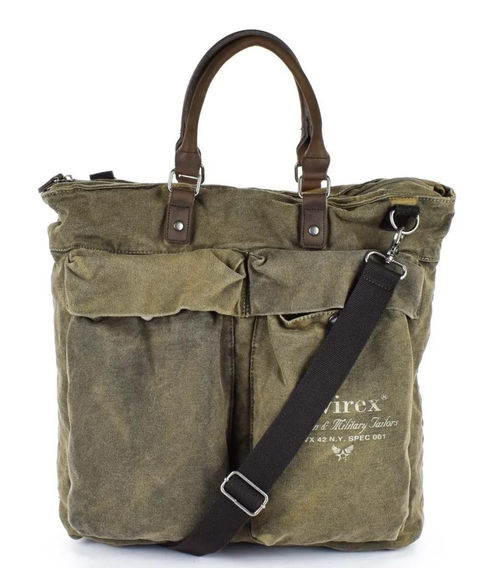 borsa_a_mano_e_tracolla_avirex__3.webp Sale Avirex Borsa a mano e tracolla 140506 NaturalGreen