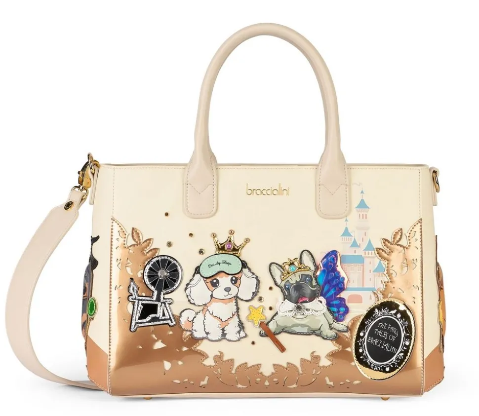 Best Sale Braccialini Borsa a mano e tracolla Allround La Bella Addormentata