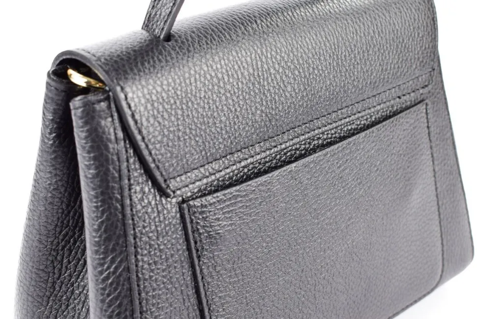 borsa_a_mano_e_tracolla_in_pelle__nero_3.webp Clearance Pronto Moda Borsa a mano e tracolla in pelle 20017 Nero