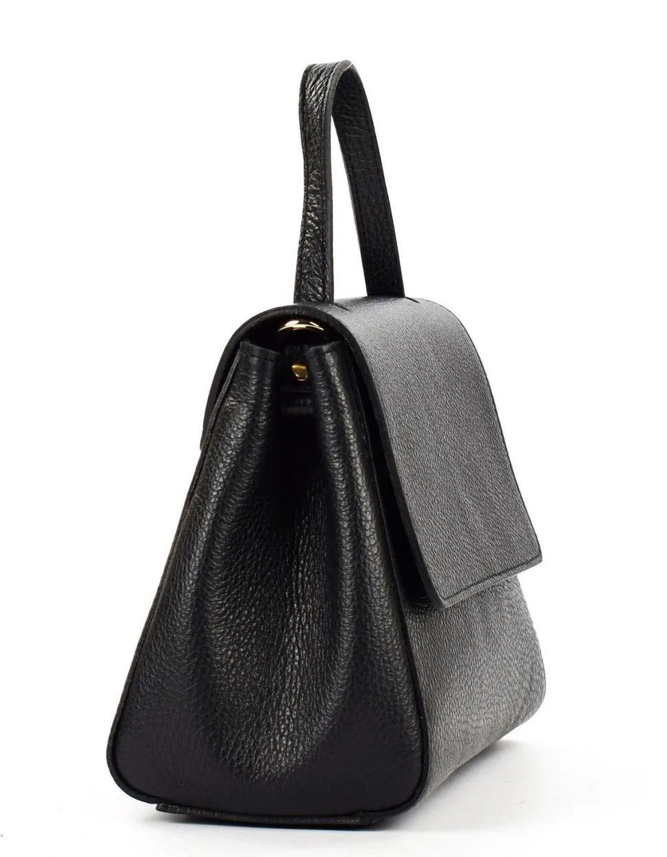 borsa_a_mano_e_tracolla_in_pelle__nero_5.webp Clearance Pronto Moda Borsa a mano e tracolla in pelle 20017 Nero