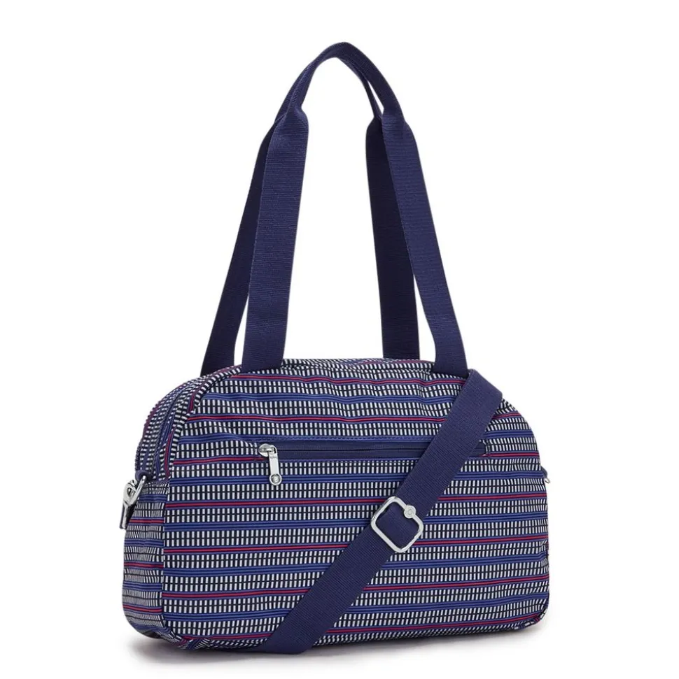 Hot Kipling Borsa a mano e tracolla Cool Defea Blue Geo Print BlueGeoPrint