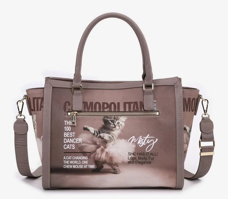 Fashion Ynot Borsa a mano e tracolla ? Metro Chic 002 Catmopolitan