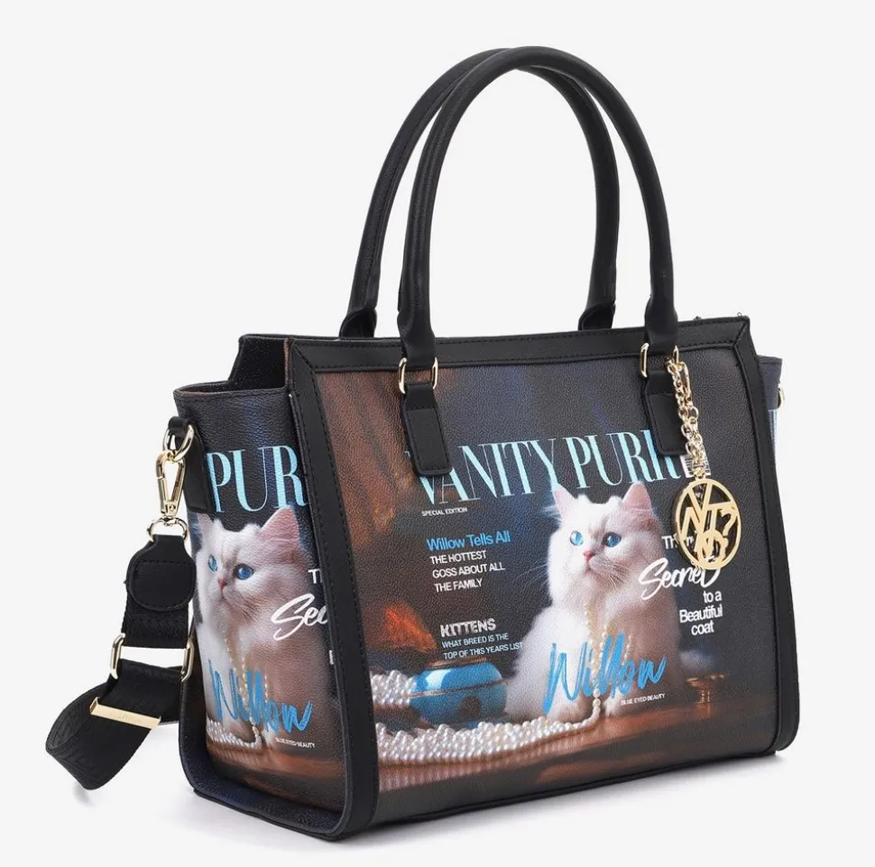 Fashion Ynot Borsa a mano e tracolla ? Metro Chic 002 Vanity Cat VanityCat