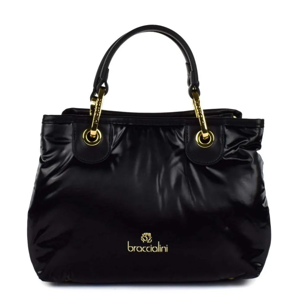 Best Sale Braccialini Borsa a mano piccola Beth Puffy Nero