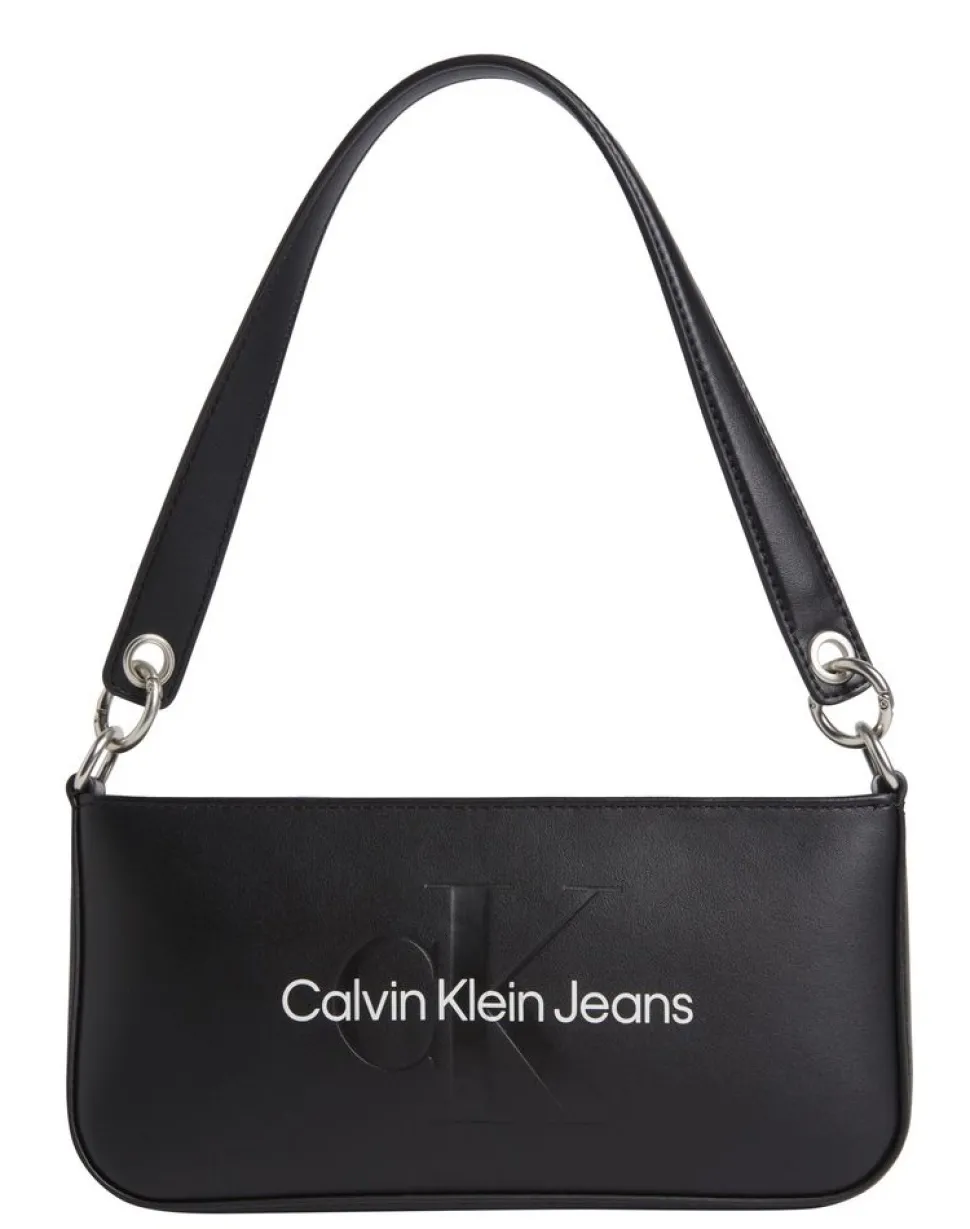 Shop Calvin Klein Borsa a spalla Nera Nero