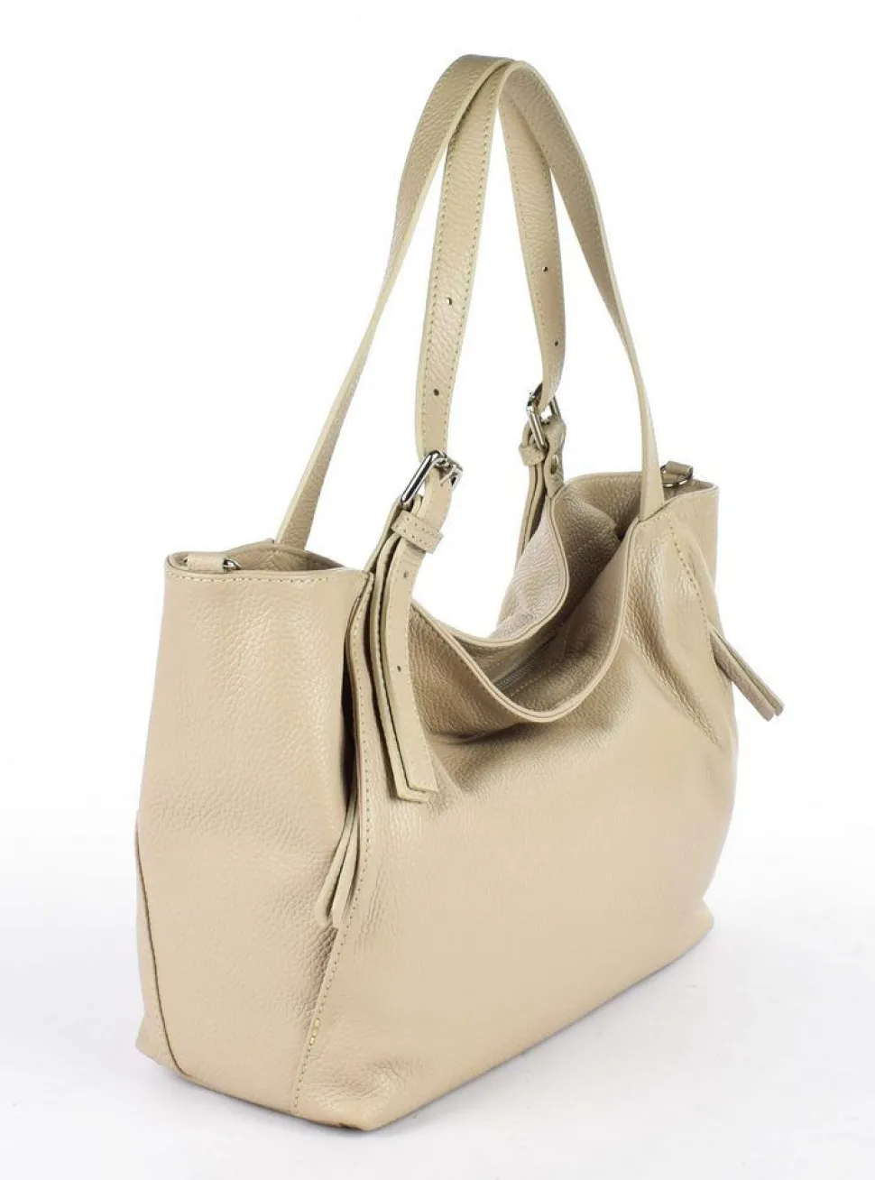 New Pronto Moda Borsa a spalla e tracolla 20172 Beige