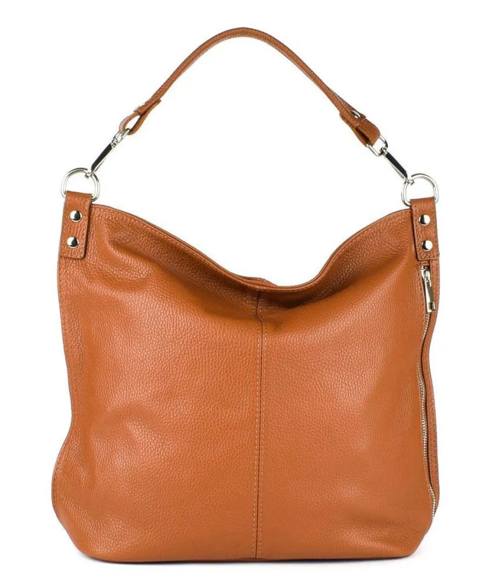 New Pronto Moda Borsa a spalla e tracolla 20137 Cuoio